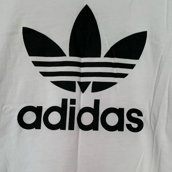 Adidas Boyfriend Trefoil Tee white Small - Picture 4 of 6